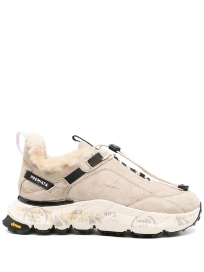 Premiata Trainers Beige