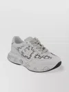 Premiata Cut-out Perforated Low Top Sneakers