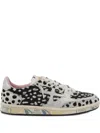 Premiata Dalmatian-print Lace-up Sneakers In Multi