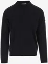 Premiata Dark Blue Crewneck Pullover In Black