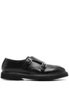 Premiata Monk-schuhe Mit Doppelter Schnalle In Black