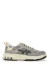 Premiata Low Top Sneakers Mesh Panels
