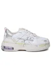 Premiata Draked' White Leather Sneakers