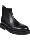 Premiata Elastic-panel Wingtip Boots In Blue