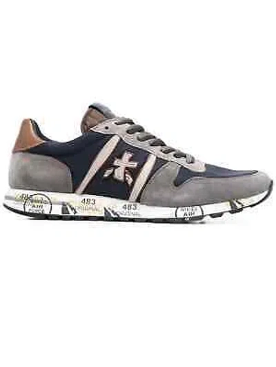 Pre-owned Premiata Eric Sneakers 41 It In Grigio/blu