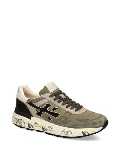 Premiata Mick 7720 Lace-up Sneakers In Green