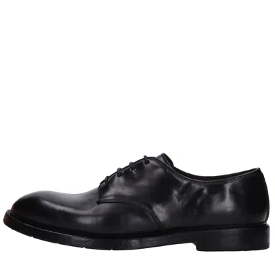 Premiata Flat Shoes In Black