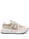 Premiata Cassie 6722 Sneaker In Neutral