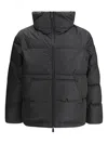 Premiata Funnel-neck Padded Jacket In Black