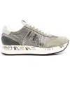 Premiata Grey Conny Sneakers In Grey