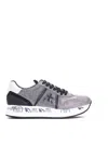 Premiata Round Head Low-cut Casual Shoes In Gris