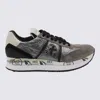 Premiata Grey Leather Conny Sneakers