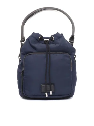 Premiata Hand Held Bag. In Blue