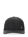 Premiata Stylish Hat With Curved Brim Design In Black