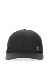 Premiata Stylish Hat With Curved Brim Design In Black
