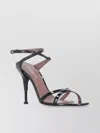 Premiata High Heel Strappy Leather Sandals