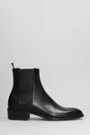 Premiata Almond Toe Block Heel Ankle Boots In Black
