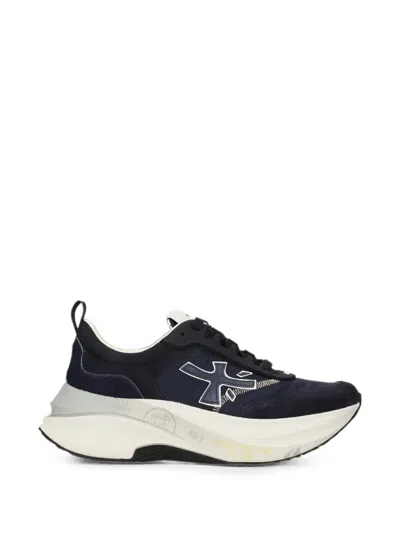 Premiata Hill 8686 Sneakers In Black