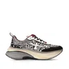 Premiata Hill Sneakers In Black And White Pony Hair With Black Suede And White Leather Inserts In Multi