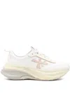 Premiata Hull Logo-patch Platform Sneakers In White