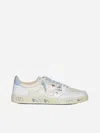 PREMIATA ISTRICE CLAY-D LEATHER SNEAKERS