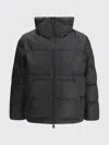 Premiata Padded Nylon Down Jacket In Black