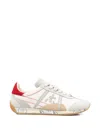 Premiata Jackyx Leather Sneakers In Animal Print