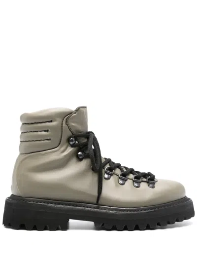Premiata Jake Ankle Boots In Green