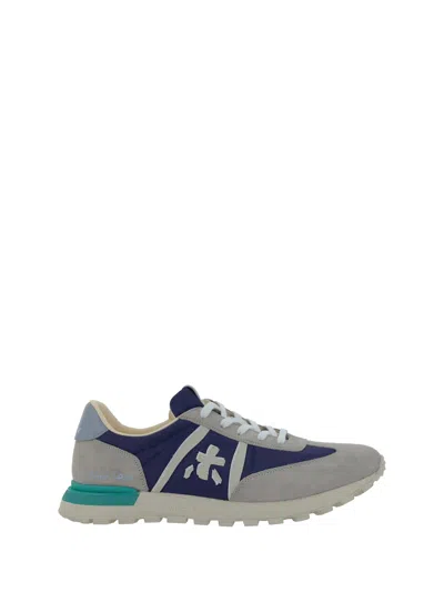 Premiata John Low Sneakers In Dark Blue