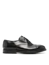 Premiata Lace-up Leather Derby Shoes In Black