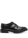 Premiata King Brass Lace-up Mandrake Gy Washed In Schwarz