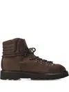 Premiata Lace-up Boots In Brown