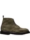Premiata Lace-up Boots In Green