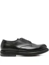 Premiata Lace-up Leather Derby Shoes In Black