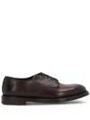 Premiata Lace-up Leather Shoes In Red