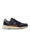 Premiata Lace-up Logo Sneakers In Black