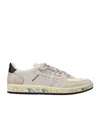Premiata Lace-up Low-cut Casual Shoes In Nude