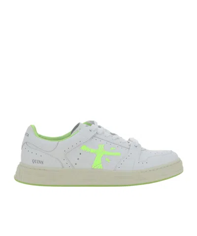 Premiata Lace Up Sneakers In Green