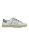 Premiata Sneakers Russell 6746 In Pelle Con Crepe In Nude