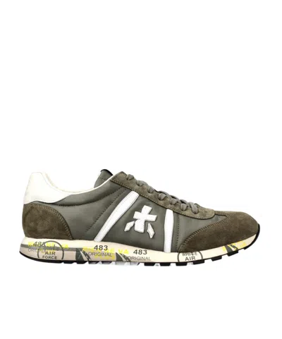 Premiata Laced Sneakers In Multicolor