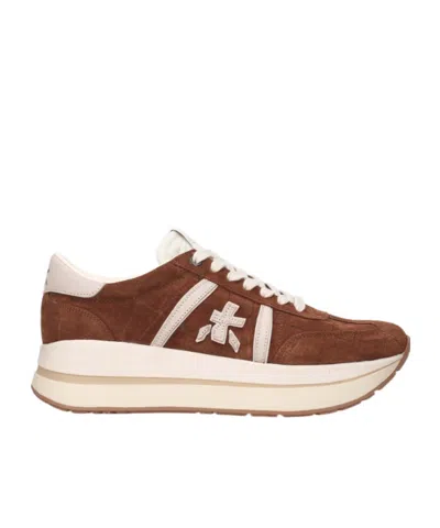 Premiata Lace-up Low-top Sneakers In Multi