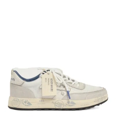 Premiata Lace-up Sneakers In Neutral