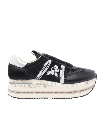 PREMIATA LACING PLATFORM SHOES