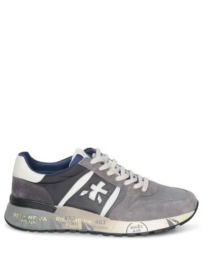 Premiata Lander Grey Sneakers