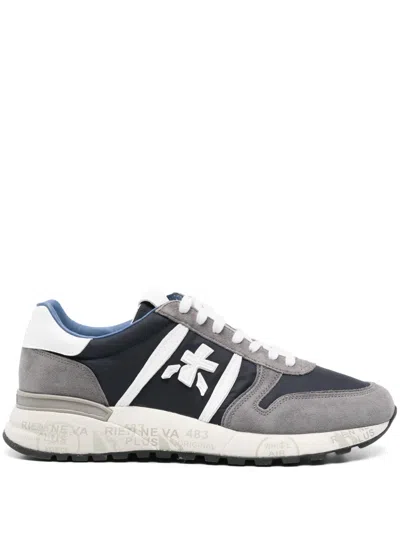 Premiata Lander Sneakers In Blue