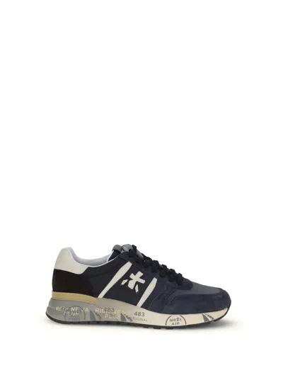 Premiata Lander Sneakers In Black