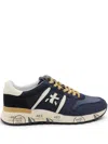 Premiata Lace-up Low-cut Casual Shoes In Blue