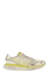 Premiata Lauryn 7487 Mesh Sneakers In Yellow