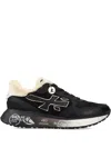 Premiata Lauryn Fur Logo Trainers In Black