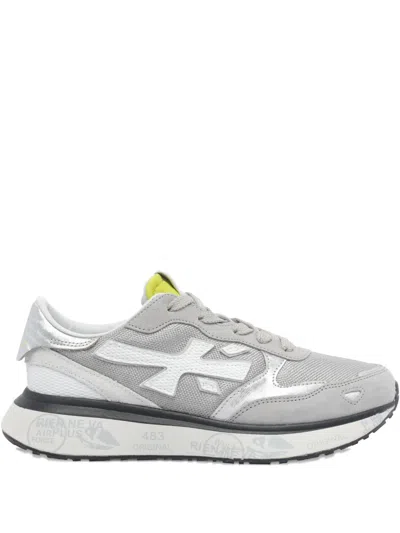 PREMIATA LAURYN LOGO-DETAIL SNEAKERS